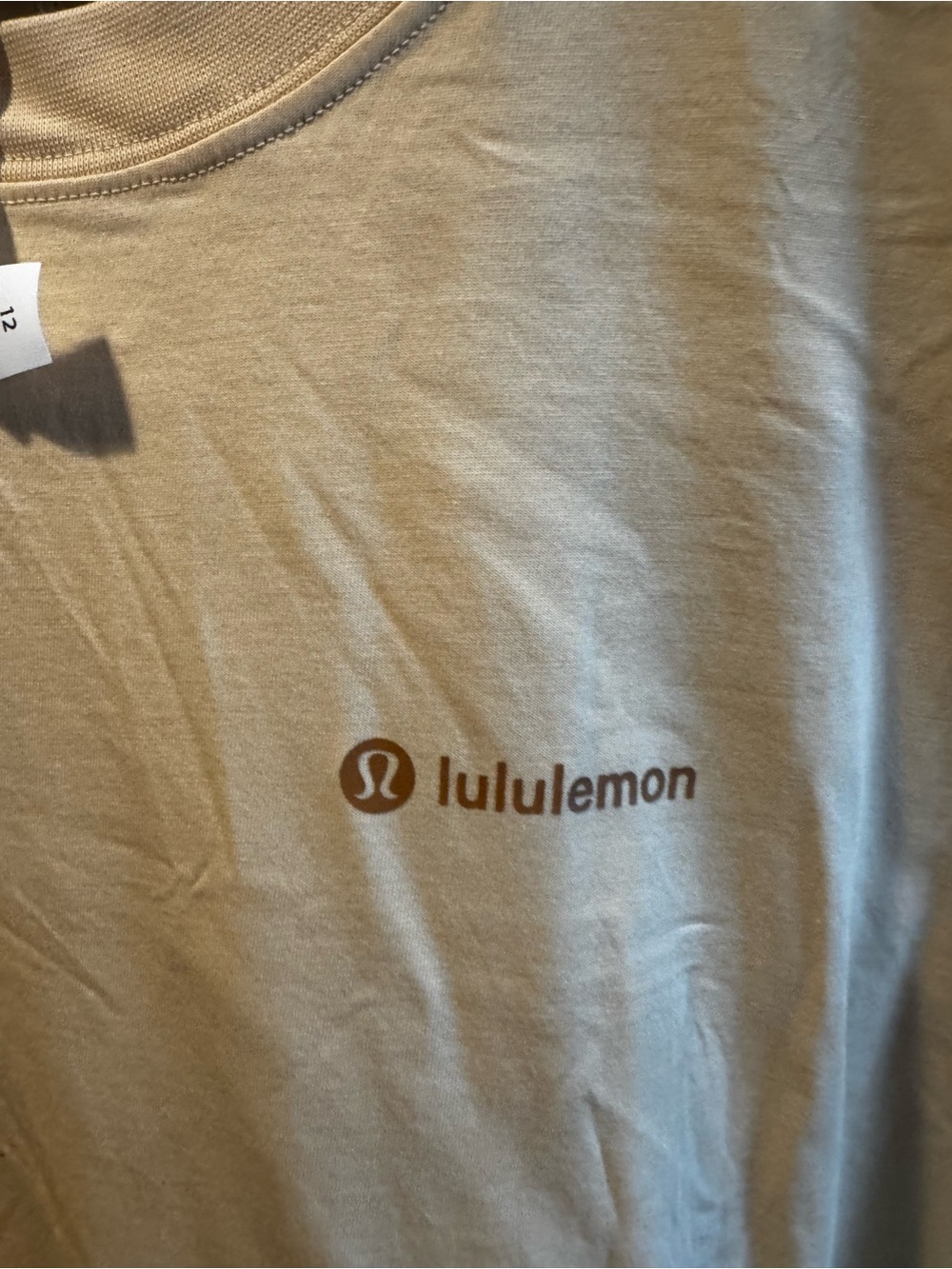 lululemon athletica Olive Green Logo Tee